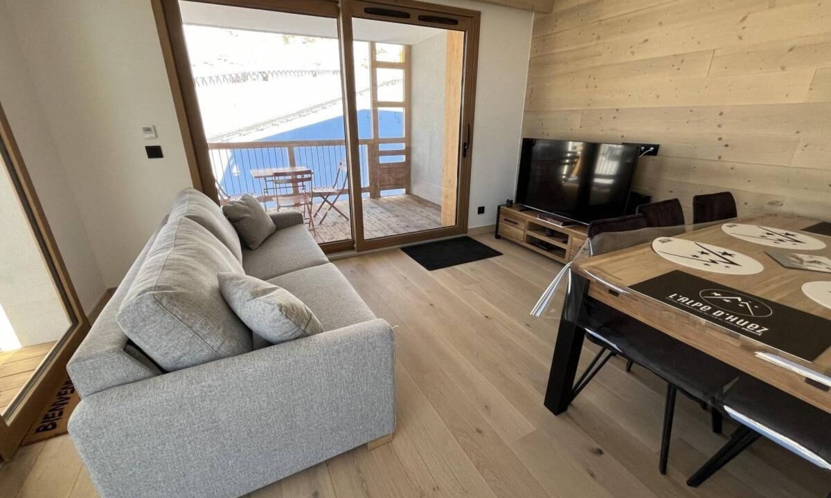 Bergers Apartment | 2nd floor, fitness, swimming pool, sauna, hammam, balcony, tv, ski locker, 50m², Alpe d'Huez