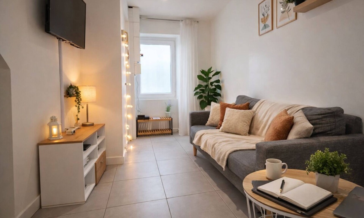 Valence Apartment | Air-conditioned cocooning room and terrace 5-minute walk from town center