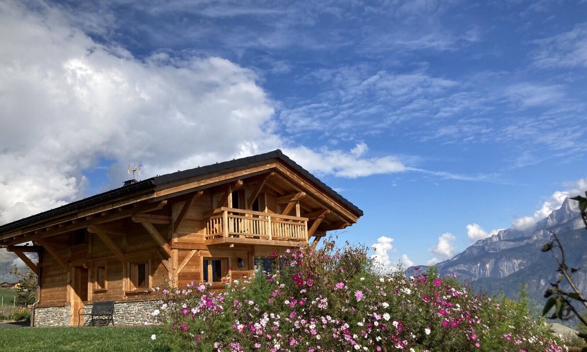 Combloux Ski Chalet | Chalet Neuf vue Panoramique sur le Mont-blanc