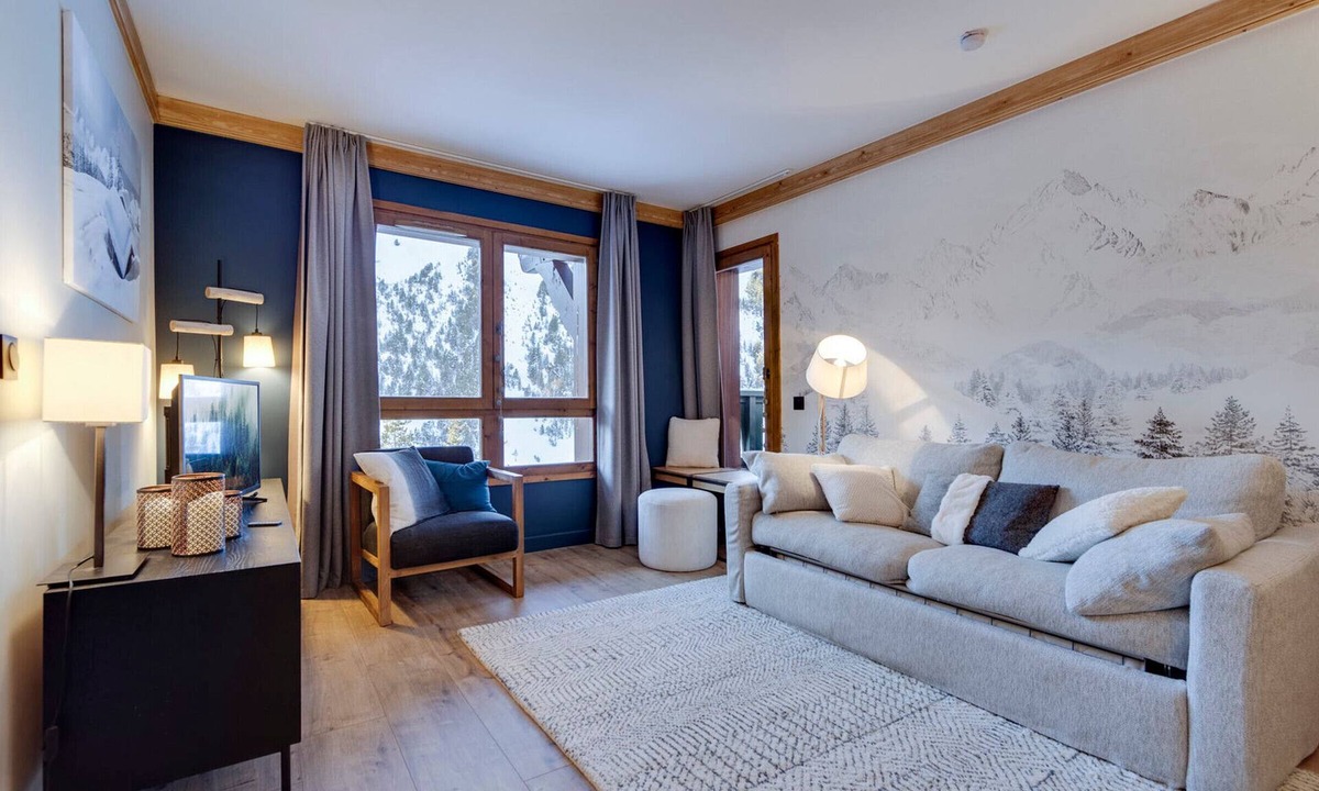 Arc-1950 Apartment | Cozy 2-bedroom apartment in pedestrian resort Arc 1950