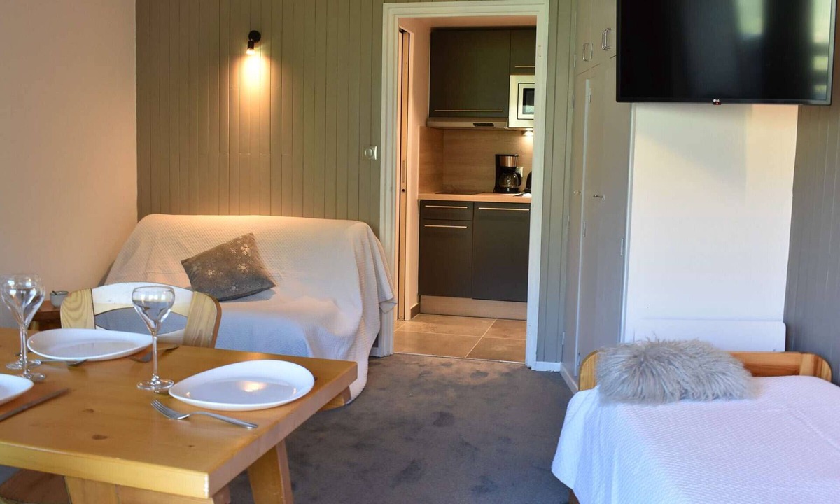 Meribel Apartment | Cozy studio 3/4 people near chairlift Méribel