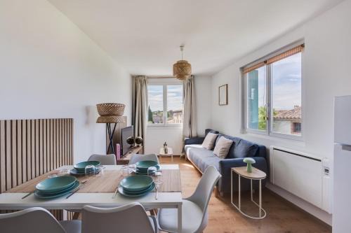 Cavanac Apartment | Elégant T3 - 1-4 pers - À 10 min de Carcassonne