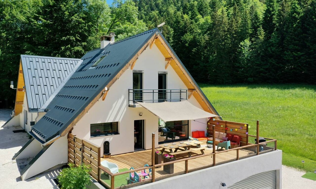 Autrans-Meaudre-en-Vercors Cottage | Gîte-7 pers-Panoramic-Ensuite with Bath-Mountain view