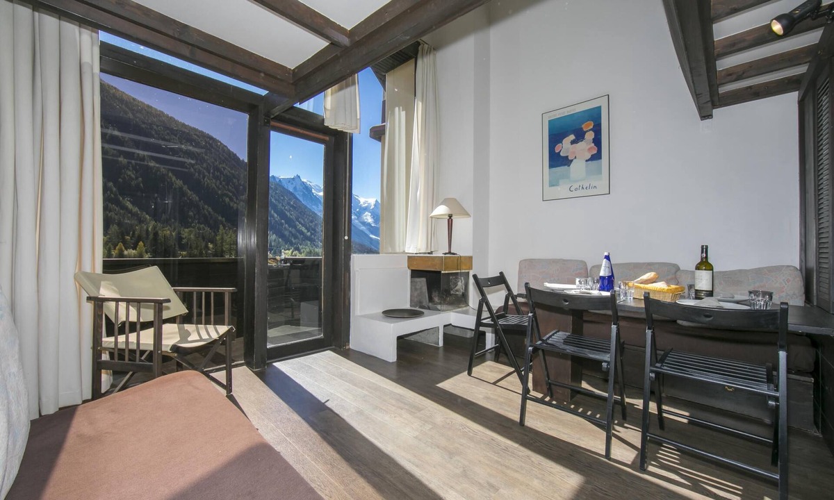 Argentiere Apartment | Grand Roc B309 260m from Slopes, Mont-Blanc View, Parking & WiFi, Argentière (Chamonix), France