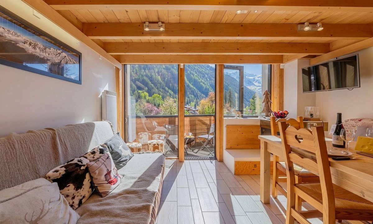 Argentiere Apartment | Grand Roc A215 150m from Slopes, Mountain View & Parking, Argentière (Chamonix), France