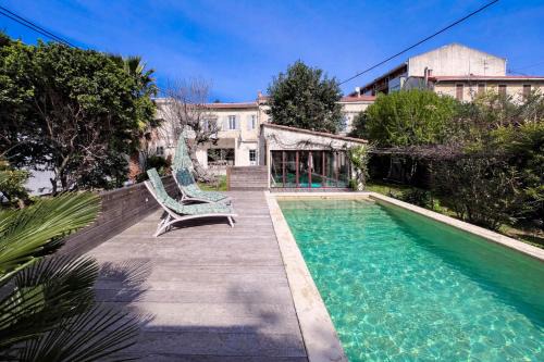 Avignon Villa | Grande maison avec piscine à pied du Festival d Avignon 10 pers