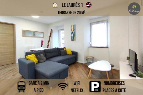 La Roche-sur-Foron Apartment | Jaurès 1 - avec terrasse, proche gare