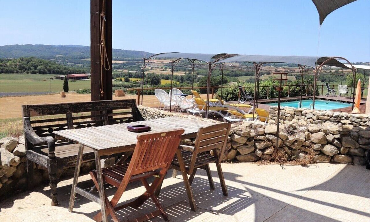 Lurs Apartment | Les Arcs - Ground floor apartment with pool view