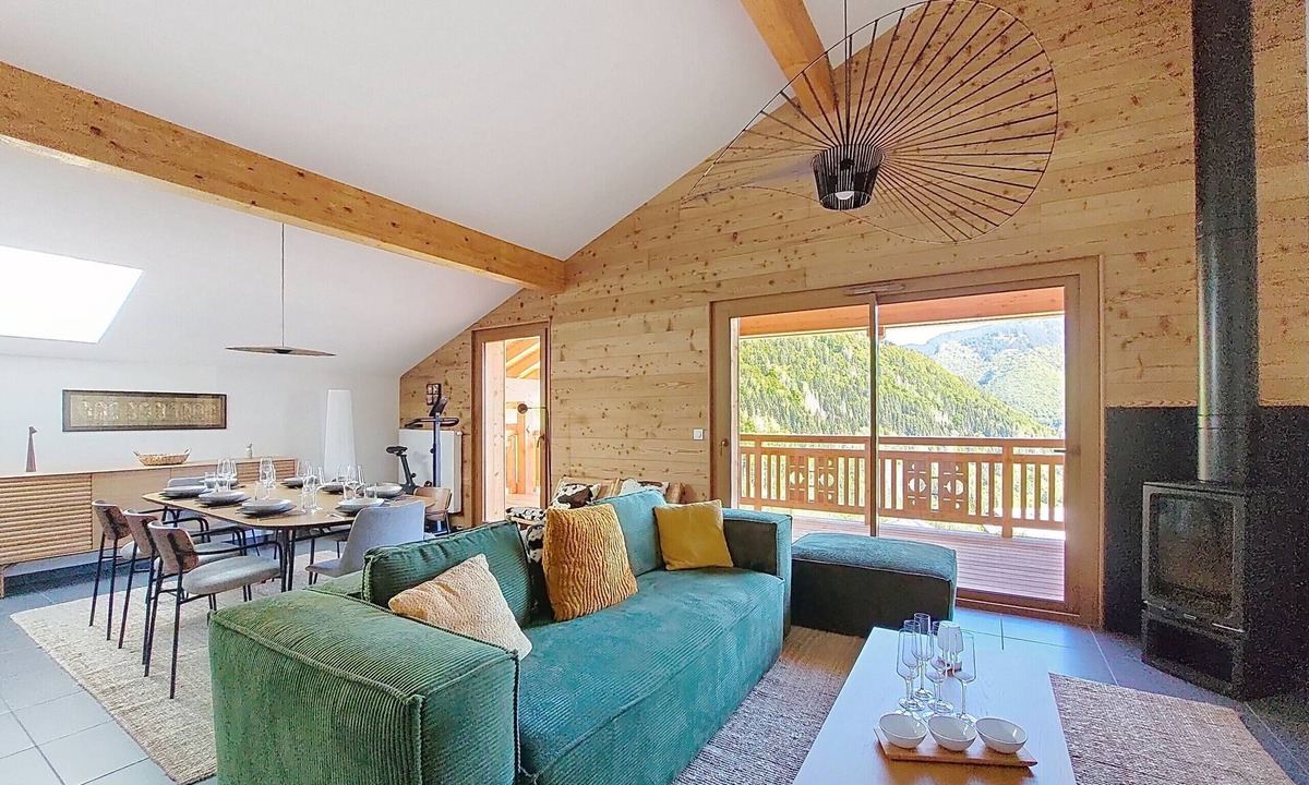 Saint-Jean-dʼAulps Apartment | Snow Roc B401 - 6/8 persons - 4 bedrooms - Mountain view