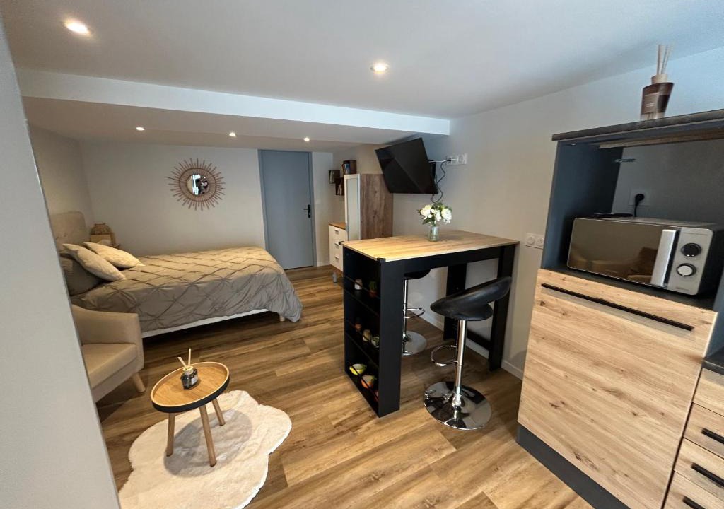Villargondran Apartment | Studio aux pieds des stations, vélos, motos et rando
