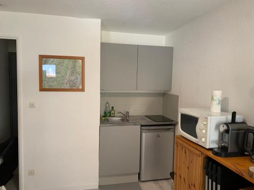Les Adrets Apartment | Studio avec balcon aux pieds des pistes
