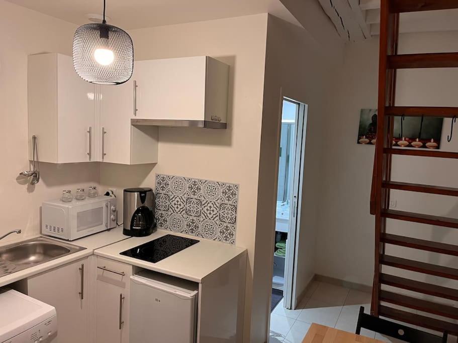 Fontainebleau Apartment | Studio duplex centre-ville au calme avec parking