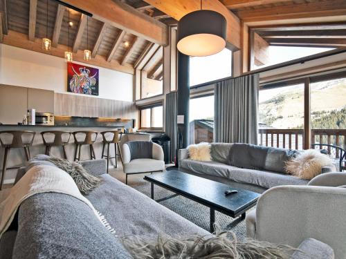 Meribel-Mottaret Apartment | Superbe appartement 143m², 4 chambres, proche des pistes, prestations haut de gamme - FR-1-613-101