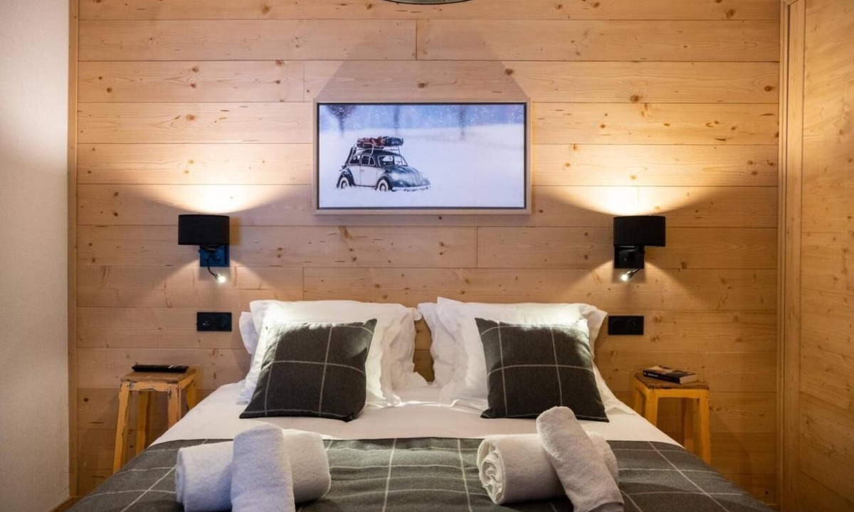Montalbert Apartment | Wifi, view mountain, swimming pool, sauna, hammam, balcony, parking, ski locker, 45-70m², Montalbert
