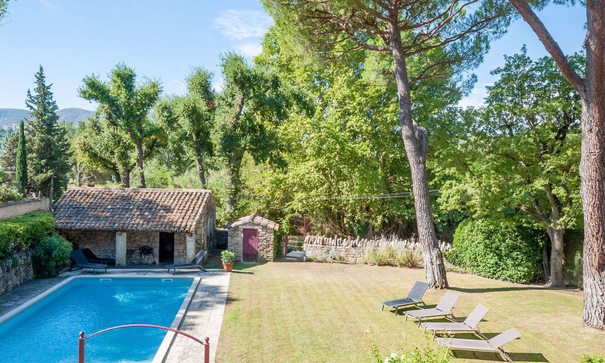 Menerbes House | Wonderful private villa for 6 people with WIFI, private pool, TV, terrace and panoramic view