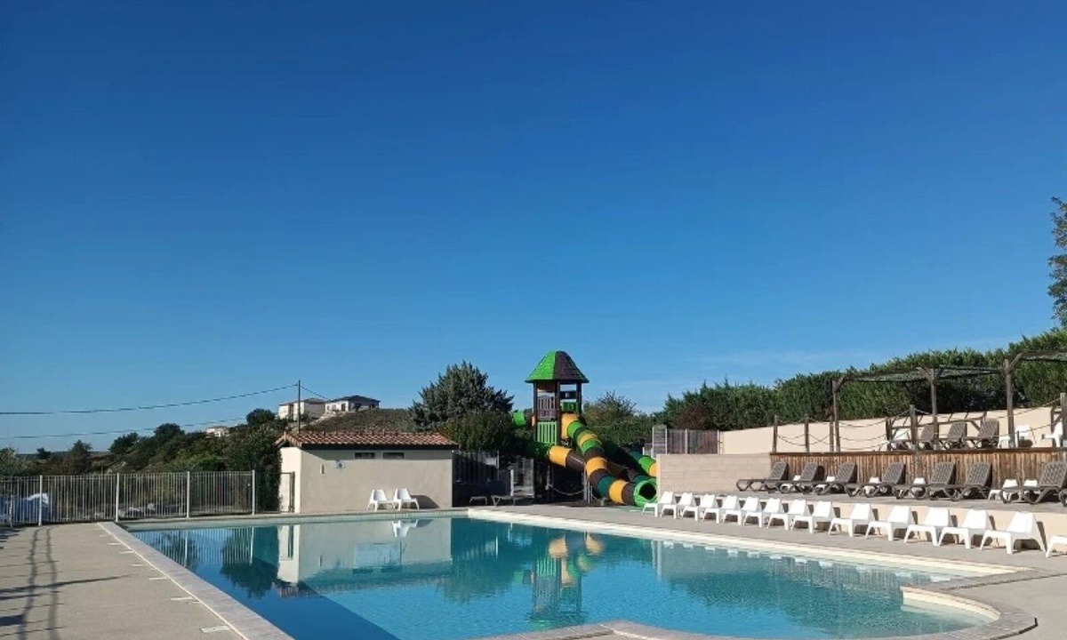 Lussas House | ZEcamping 3* piscine chauffée club enfant locatif clim 24m2 5 pers