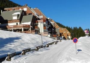 100m from ski slopes, view valley/ski slopes, parking, tv, ski locker, 22-24m², Les 7 Laux