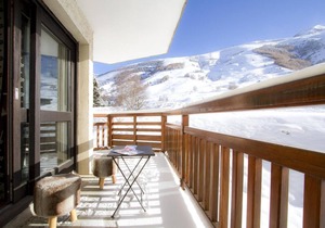 1st floor, balcony, tv, 36m², Les 2 Alpes