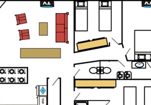 Apartment Val-d'Isère, 3 bedrooms, 9 persons