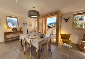 Appartement lumineux 5 pièces, confort pour 8 personnes, garage inclus - FR-1-598-94