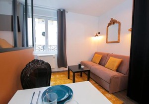 Le Zèbre, T1 hypercentre chic et cosy, Wifi par SOVALFI