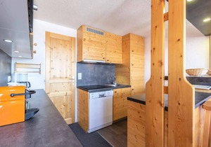 Residence Aiguille Grive Bat Iii - Very nice duplex of 4 rooms for 8 people, skis at the feet, in the village of Charmettoger in Arc 1800