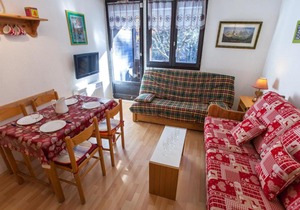 Studio Chamonix 20m², 4 pers, balcon, parking - FR-1-517-40