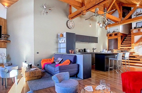 Les Menuires Apartment | (0.med) Spacieux appartement Les Menuires skis aux