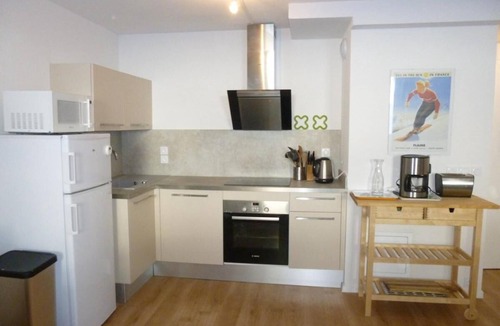 Flaine Apartment | 100m from shops, 3rd floor, view mountain, tv, 60m², Flaine