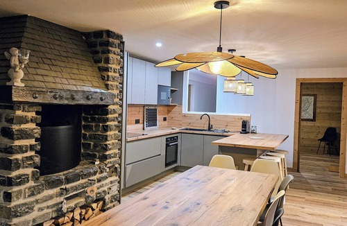 La Giettaz Apartment | 200m2 apartment for 14 at the foot of the slopes. La Giettaz Le Plan.