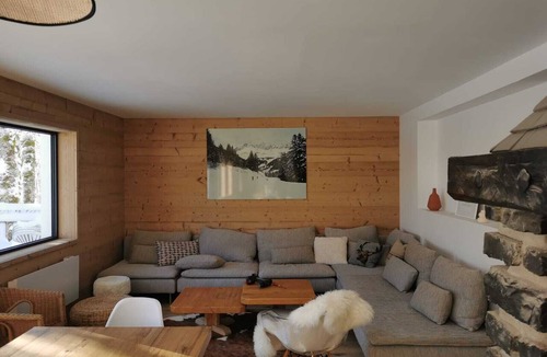 La Giettaz Apartment | 200m2 apartment for 14 at the foot of the slopes. La Giettaz Le Plan.