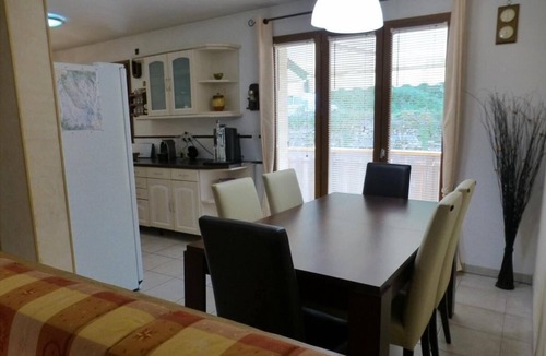 Brides-les-Bains Apartment | 250m from resort center, 1st floor, view forest, balcony, tv, ski locker, 68m², Brides Les Bains