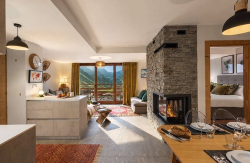 Chatel Apartment | 4-person flat - fireplace, close to the centre and slopes