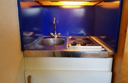 Arc-1600 Apartment | 50m from resort center, 1st floor, tv, 14m², Les Arcs