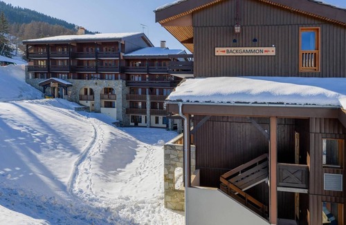 Bellentre Apartment | 5th floor, view ski slopes, balcony, tv, ski locker, 66m², Montchavin La Plagne
