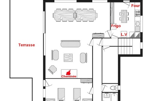 Notre-Dame-de-Bellecombe Apartment | Apartment Notre-Dame-de-Bellecombe, 4 bedrooms, 10 people