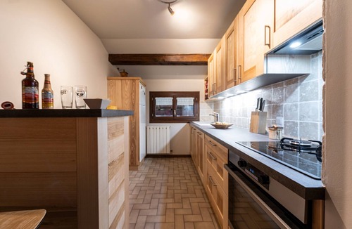 La Giettaz Apartment | Apartment 'Chalet Le Grand Nant' with Balcony and Wi-Fi