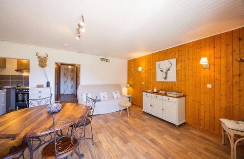 Aillon-le-Jerune Apartment | Apartment "Les Cerfs" with Mountain View, Balcony, and Wi-Fi