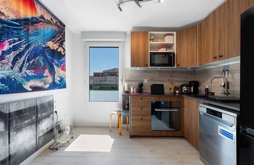 Albertville Apartment | Apartment 'T3 Comfort, Pool, Terrace' with Mountain View, Wi-Fi and Air Conditioning