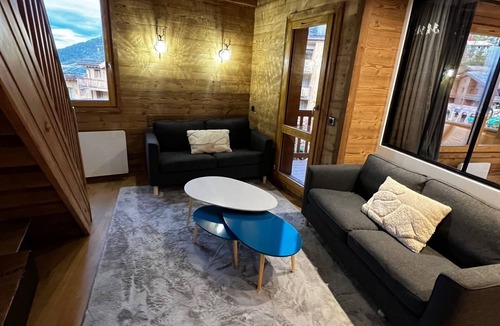Valmorel Apartment | Appartement Duplex Type Chalet Contemporain, 3 ch 2 Sdb, 6/7pers, Skis aux Pieds