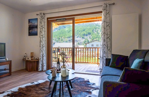 Monetier-les-Bains Apartment | Appartement Marmotte - à 800m des remontées mécaniques