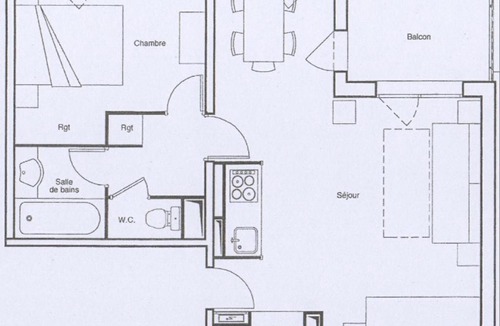 Plagne 1800 Apartment | Appartement 2 pièces avec balcon, proche commerces - FR-1-455-219