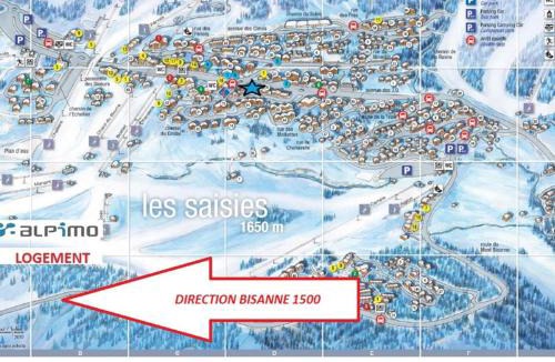 Bisanne 1500 Apartment | Appartement 3 pièces 8 pers Les Saisies avec Balcon - FR-1-594-40