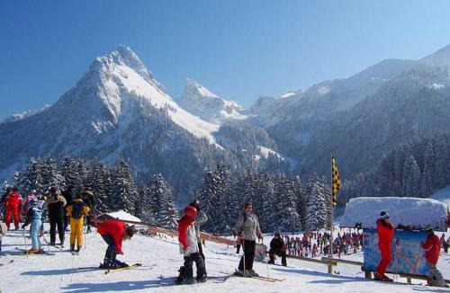 Bernex Apartment | Appartement cozy proche pistes, balcon, parking - FR-1-498-122
