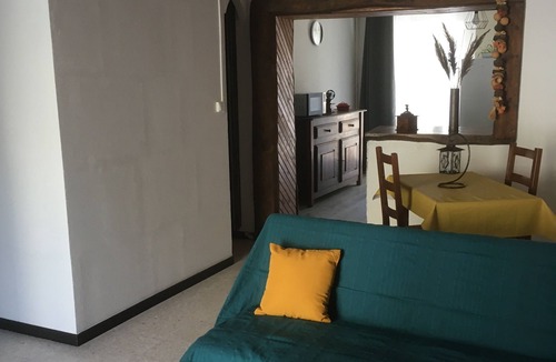 Vogue Apartment | Appt in listed village on river bank, with terrace and barbecue