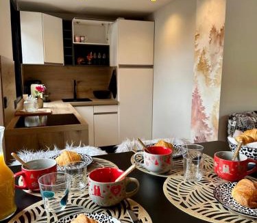 Aussois Apartment | Au Coeur de Lou - Studio 4 Pers Snowfront