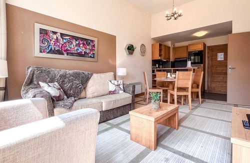 Flaine Apartment | Bright, spacious South-facing 1-bed ski-in ski-out apartment