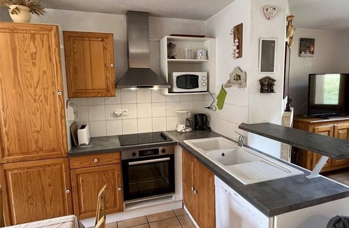 Plagne Soleil Ski Chalet | Chalet, 60m from shops, 3rd floor, view ski slopes, balcony, fireplace or stove, tv, ski locker