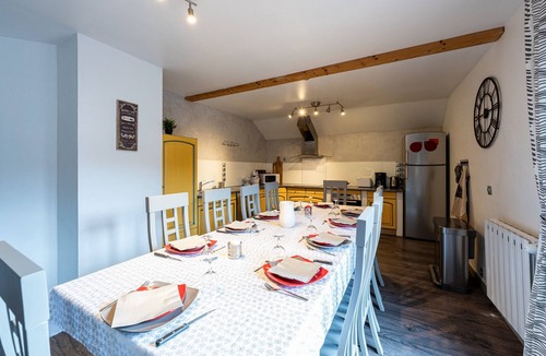 Valloire Ski Chalet | Chalet 'Les Églantiers' with Mountain View, Private Garden and Wi-Fi