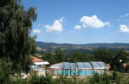 Blavignac Ski Chalet | Chalet Myosotis with Mountain View, Shared Pool, and Wi-Fi